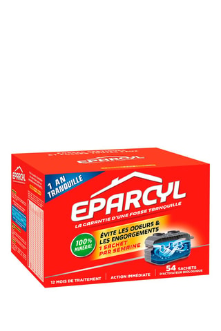 54 sachets d'activateur biologique Eparcyl