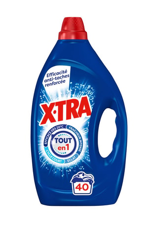 Lessive XTra Total - 40 Lavages - 1,8 l