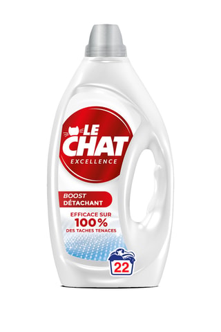 Lessive détachante Le Chat Excellence boost - 22 lavages