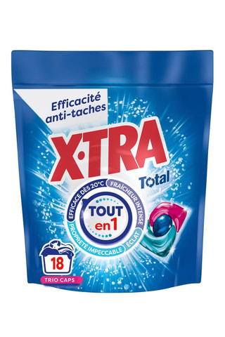 18 capsules X-TRA Total 4+1 Trio-Caps - 18 lavages