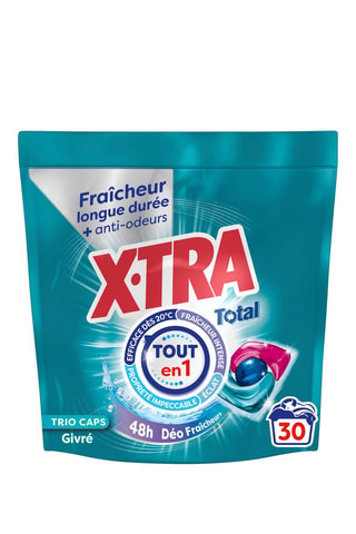 30 dosettes Total 4+1 Déo Fraîcheur XTra