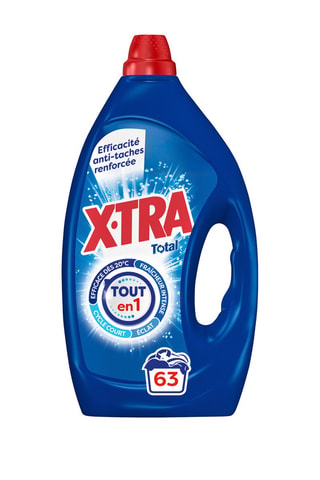 Lessive Total 4+1 XTra - 63 lavages - 2,83 l