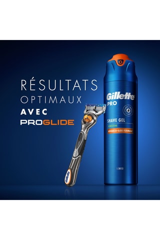 Gel à raser fusion proglide rafraîchissant Gillette - 200 ml