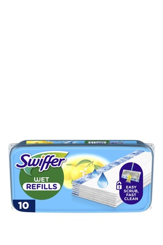 10 lingettes humides Swiffer - Citron