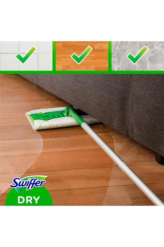 18 lingettes sèches Swiffer - Clean & Fresh