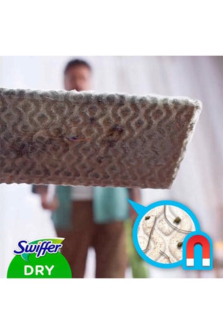 18 lingettes sèches Swiffer - Clean & Fresh