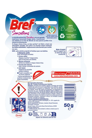 Bloc WC Sensations Harmonie Bref
