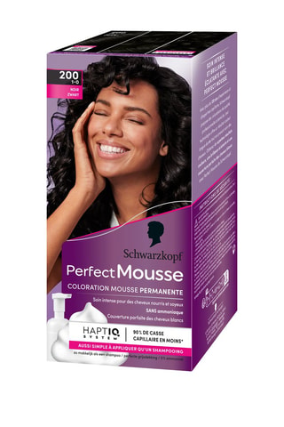 Coloration Perfect Mousse Schwarzkopf - Noir 200