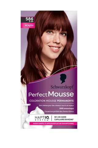 Coloration Perfect Mousse Schwarzkopf - Acajou 586