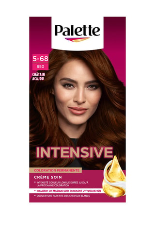 Crème colorante Schwarzkopf Châtain acajou 650