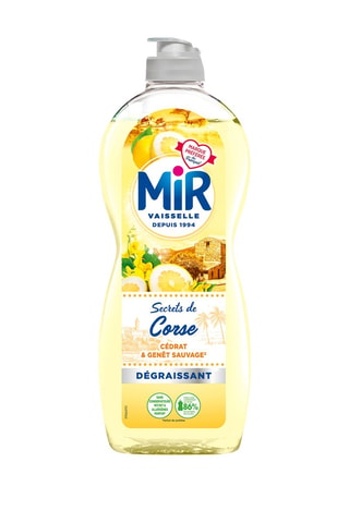 Liquide vaisselle Secrets de Corse Cédrat et Genêt Sauvage Mir - 675 ml