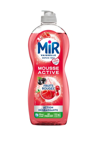 Liquide Vaisselle Mousse Active Fruits Rouges - 675 ml