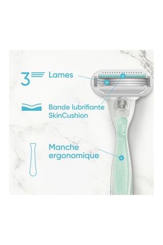 4 lames Venus smooth sensitive
