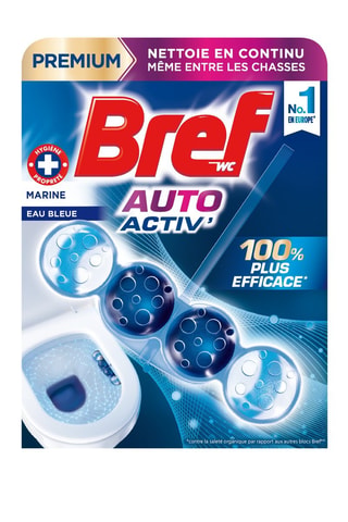 10 x Bloc WC Marine Bref Auto Activ'  - 4 pastilles