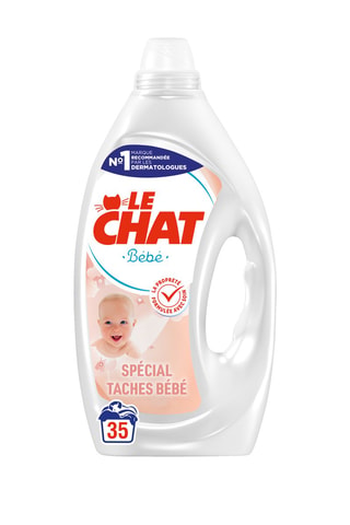 4 x Lessive Bébé Le Chat - 35 lavages - 1,575 l