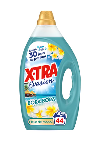 4 x Lessive X-tra Evasion Bora Bora - 44 lavages