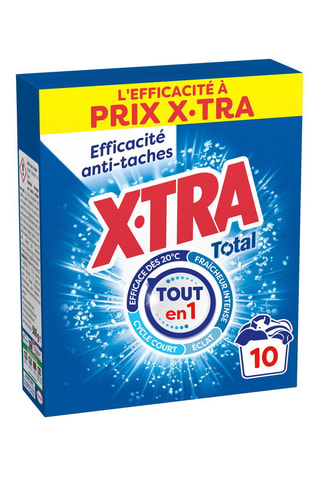 4 x Poudre XTra Total 4+1 - 10 lessives