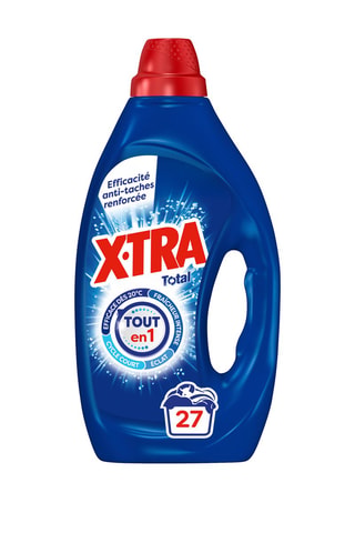 3 x Lessive Total 4+1 XTra - 27 lavages - 1,215 l