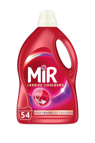 2 x Lessive Mir Couleurs - 54 lavages - 2,7 l
