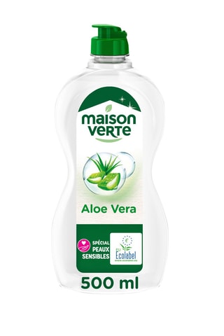 5 x Liquide vaisselle Aloe Vera Maison Verte - 500 ml