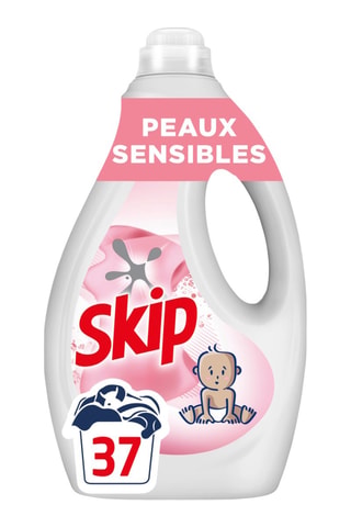 5 x Lessive liquide Skip Peaux Sensibles - 37 lavages