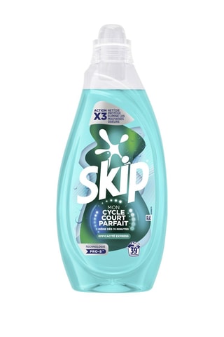 4 x Lessive liquide Efficacité Express Skip Mon Cycle Court Parfait - Agrumes - 39 lavages