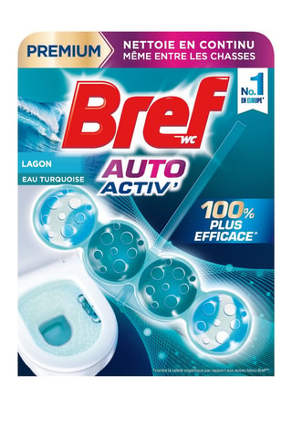 5 x Bloc WC Lagon Bref Auto Activ' - 4 pastilles