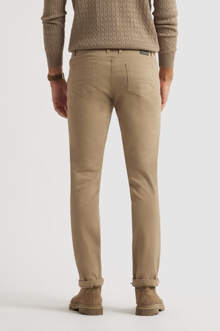Pantalon slim - Marron