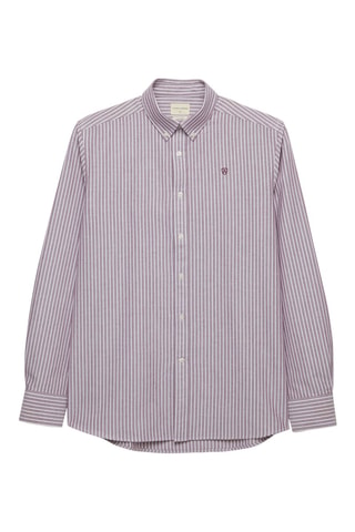 Chemise regular - Rouge