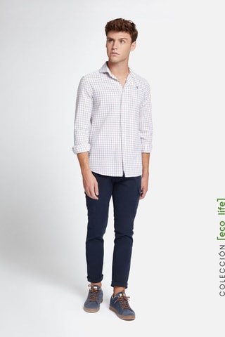 Chemise regular - Bleu marine