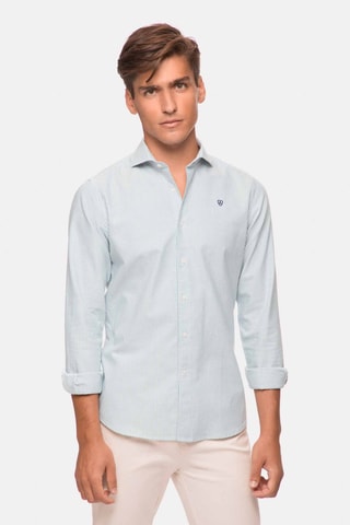 Chemise regular - Turquoise