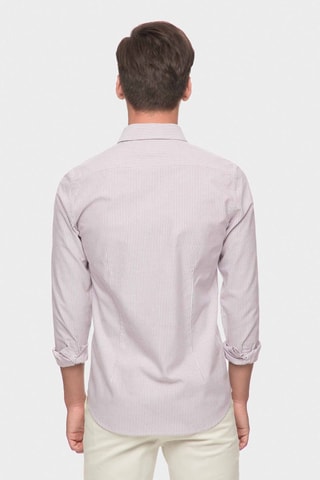 Chemise regular - Rose foncé