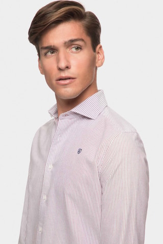 Chemise regular - Rose foncé