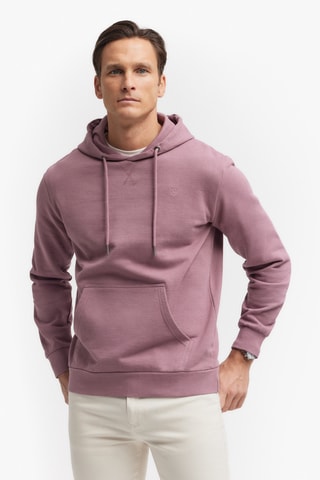 Sweat à capuche - Rose foncé