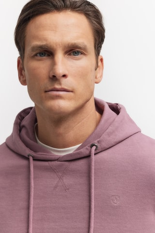 Sweat à capuche - Rose foncé