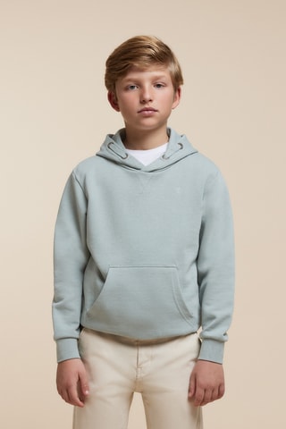 Sweat à capuche - Turquoise