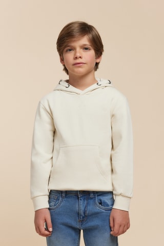 Sweat à capuche - Blanc