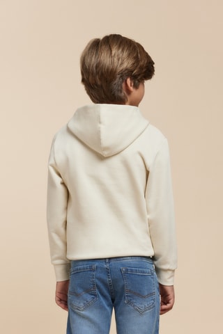 Sweat à capuche - Blanc