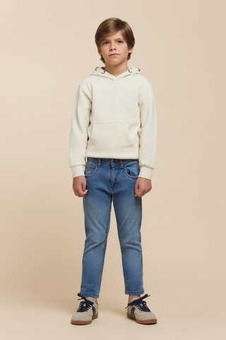 Sweat à capuche - Blanc