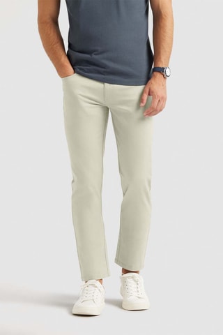 Pantalon slim - Beige
