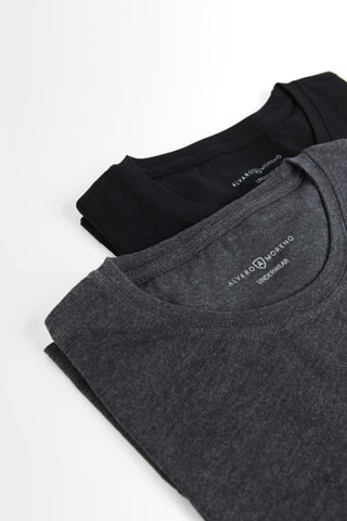 2 t-shirts - Noir