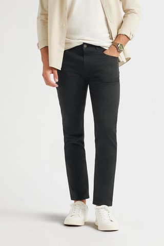 Pantalon slim - Noir