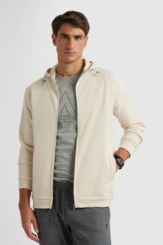 Sweat à capuche - Blanc