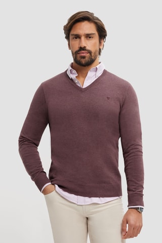 Pull - Rose foncé