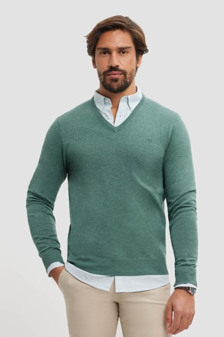 Pull - Vert foncé