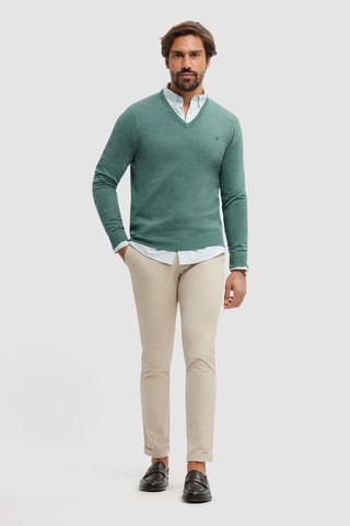 Pull - Vert foncé