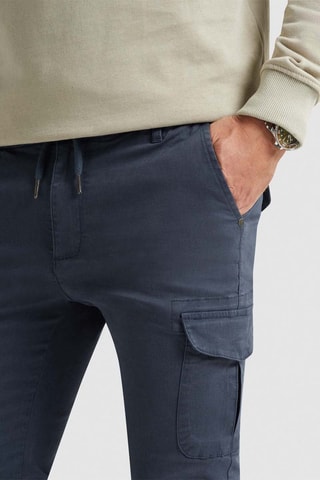 Pantalon cargo - Bleu