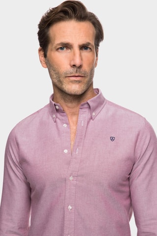 Chemise regular - Rouge