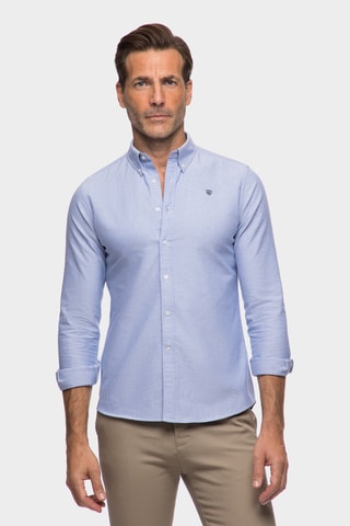 Chemise regular - Bleu
