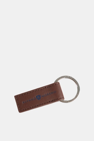 Porte-cartes et porte-clés en cuir - Kaki
